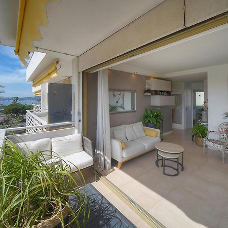 Frgk "Etoile Du Sud Terrasse Vue Mer Palm Beach" Cannes Exteriör bild