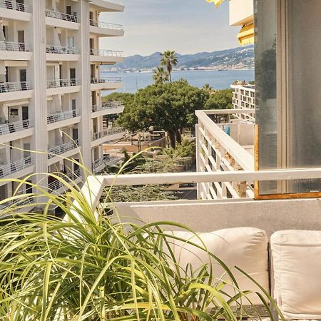 Frgk "Etoile Du Sud Terrasse Vue Mer Palm Beach" Cannes Exteriör bild