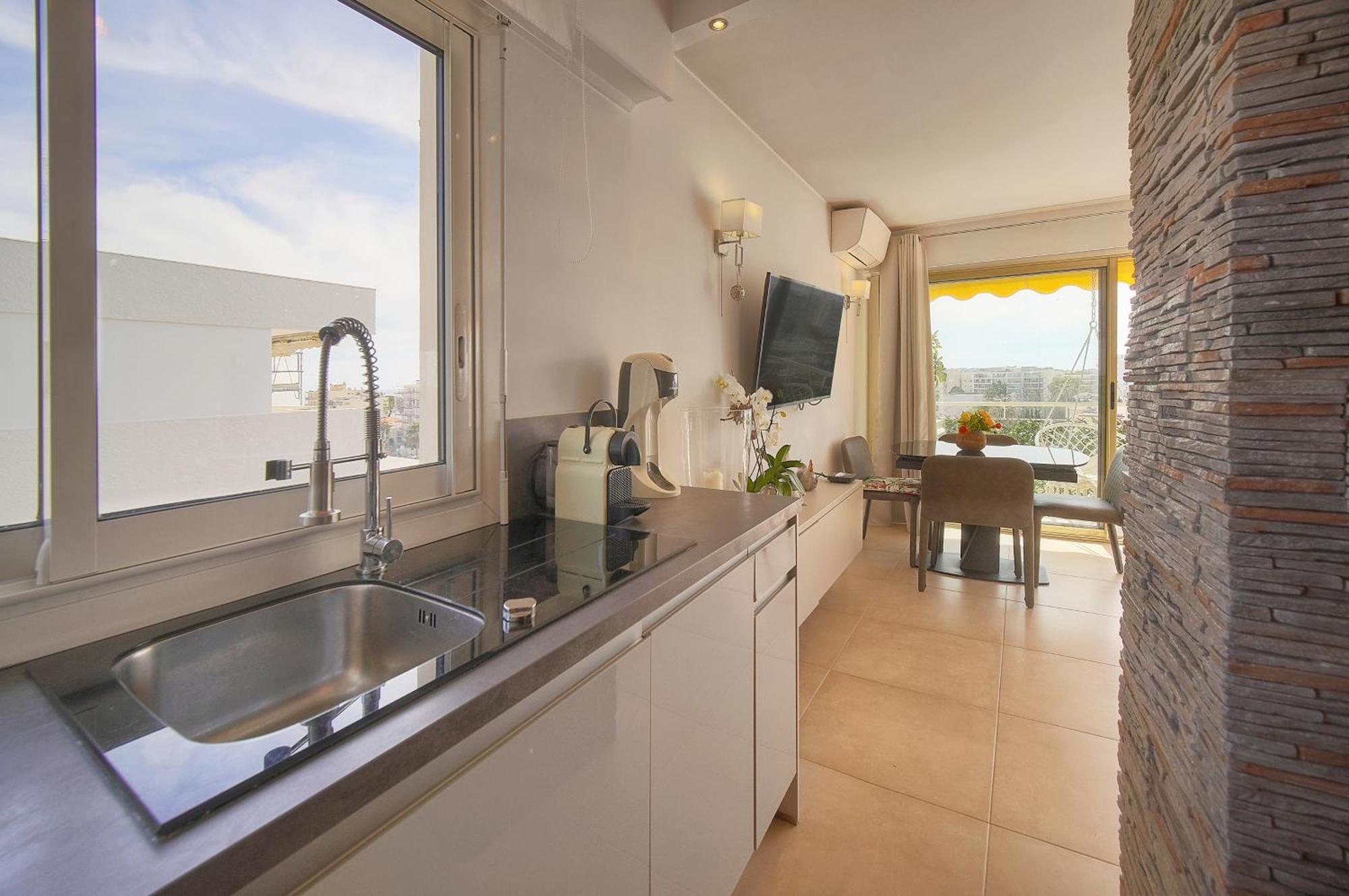 Frgk "Etoile Du Sud Terrasse Vue Mer Palm Beach" Cannes Exteriör bild