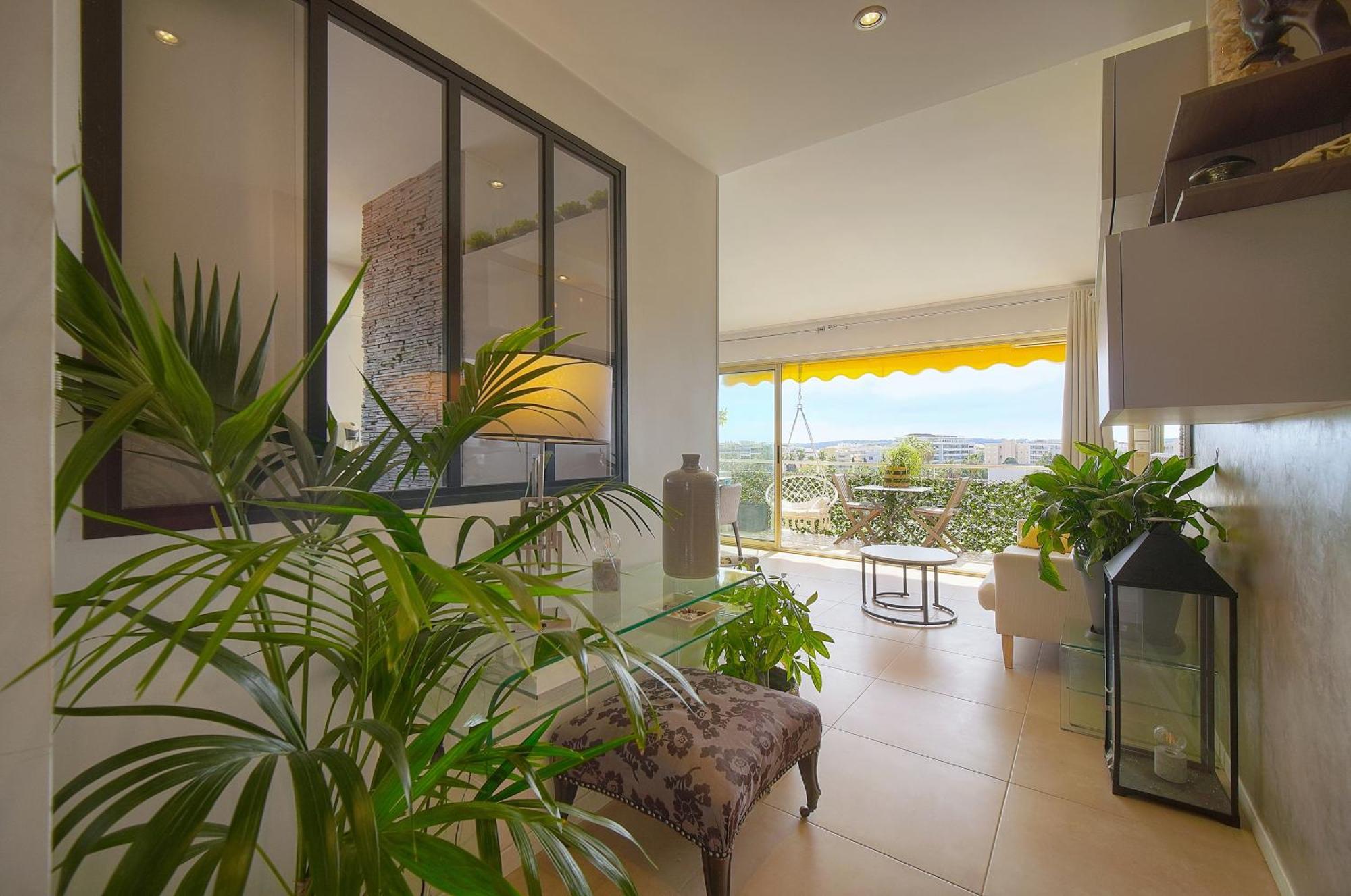 Frgk "Etoile Du Sud Terrasse Vue Mer Palm Beach" Cannes Exteriör bild