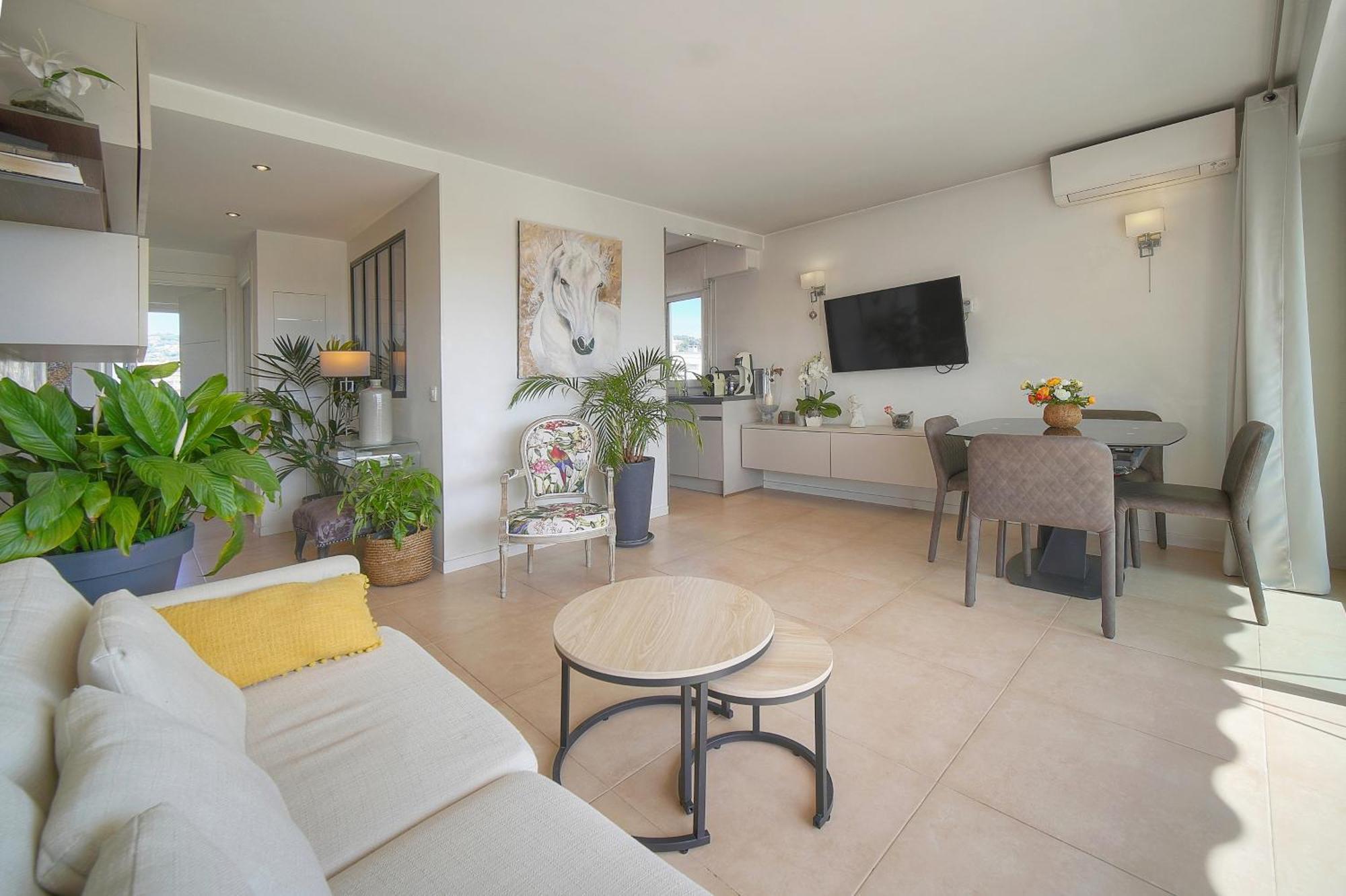 Frgk "Etoile Du Sud Terrasse Vue Mer Palm Beach" Cannes Exteriör bild