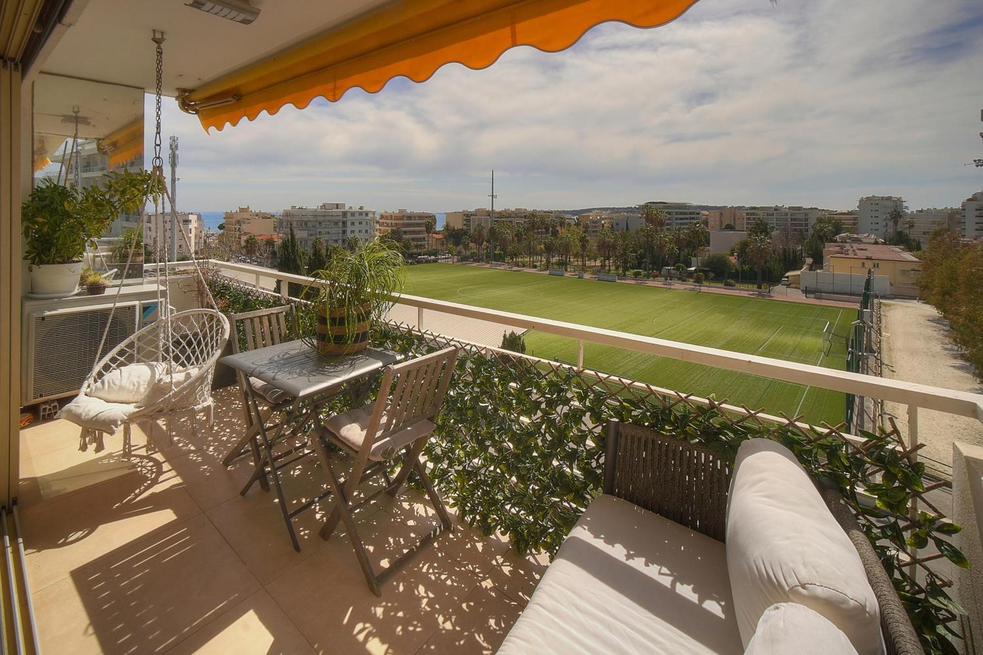 Frgk "Etoile Du Sud Terrasse Vue Mer Palm Beach" Cannes Exteriör bild